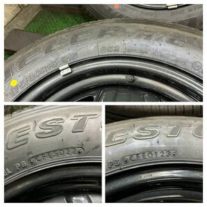 ジムニー 新車外し ブリヂストン デューラーH/L 175/80R16 スチールホイール付き 4本 5.5J ET22/5H 139.7 22年23年製の画像6