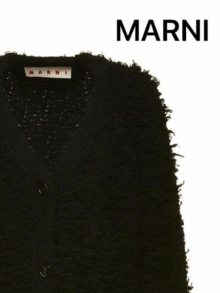 MARNI マルニ OVERSIZED MOHAIR カーディガン モヘア セーター