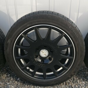 ハイエース ファブレス パンデミック 18インチ LD-13 MONO BLOCK マッドブラックダンロップ ENASAVE RV504/RV503 225/50R18 95Vの画像3