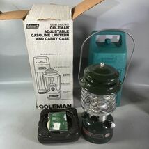 B2-145 Coleman コールマン GASOLENE LANTERN ガソリンランタン 286A740J 高さ約32cm 動作未確認 取説付き_画像10