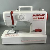 B2-158 ジャノメ JANOME ミシン フットコントローラー/取説付き PJ-100 新品（撮影時に開封）※画像の箱で発送します_画像3