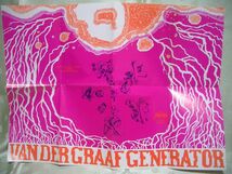 【LP】VAN DER GRAAF GENERATOR VDGG UK70s☆PETER HAMMILL KING CRIMSON 英CHARISMAピンクB&C マトA/B回収真初回 ポスター付き極美品!!!★_画像3