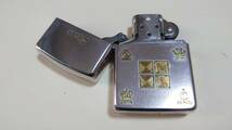 超貴重 初年度生産 限定 中古使用品 H-02 ZIPPO Armor(アーマー) CHESS No. 0330 (2002)_画像7