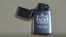 美中古使用品 ZIPPO #1600 slim COAT OF ARMS-4 (1999)_画像7