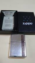 中古使用品 ZIPPO Armor(アーマー) WOOD LOGO (2005)_画像10