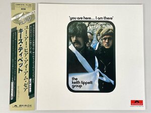 ☆洗浄済 The Keith Tippett Group キース・ティペット ユー・アー・ヒア・アイ・アム・ゼア Polydor 国内盤 帯付 23MM 0196 LP