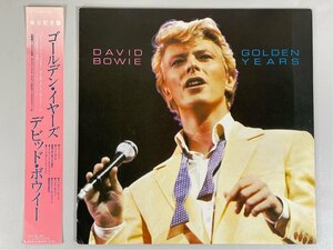 ☆洗浄済 David Bowie デヴィッド・ボウイ Golden Years ゴールデン・イヤーズ RCA 国内盤 帯付 RPL-8206 LP