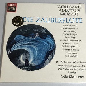 独EMI クレンペラー フィルハーモニア交響楽団 モーツァルト 魔笛 全曲 未開封 1000313 3LPの画像1