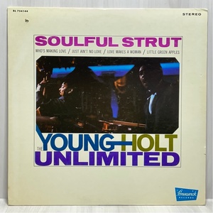 US盤 オリジナル BL754144 THE YOUNG-HOLT UNLIMITED SOULFUL STRUT 洗浄済 LP