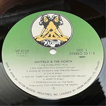 ☆洗浄済 Hatfield And The North ハットフィールド・アンド・ザ・ノース Virgin 国内盤 VIP-4154 LP_画像4