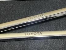 トヨタ　TOYOTA 純正ナンバーフレーム　プレステージ　ゴールド 08407-00260 08407-00261 16枚　8セット　車　ナンバープレート_画像3