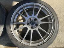 OZ ULTRA LEGGERA ウルトラレッジェーラ 18インチ×7.5J PCD108 ET40 225/40R18 ファルケンZE914付 VOLVO V40など_画像6