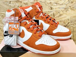 デッドストック Nike Dunk High Pro SB 20th Syracuse ナイキ ダンク シラキュース 27.5cm 305050-181