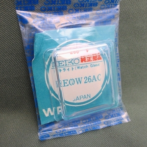 ISHI0103R　SEIKO セイコー　風防　RE0W26AC 260-V トキライト 純正品 未開封品 長期保管品