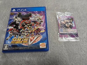 即決★PS4ソフト★スーパーロボット大戦V　未開封カード付き