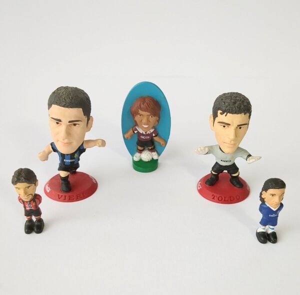 ミニフィギュア サッカー選手 ミニサイズ 2002年 コカ・コーラ アクエリアス