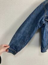 70s Levis リーバイス 70505 スモールe デニムジャケット ビンテージ USA製 ペンキ飛び サイズ40☆60s 50s BIGE 557 507 3rd 1st XX 大戦_画像8