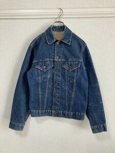 濃紺！70s Levis リーバイス 70505 BIGE デニムジャケット ジージャン ビンテージ サイズ38-40位☆60s 557 507 3rd 2nd XX 大戦 