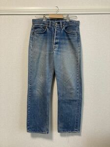 サイズ○ 70s Levis リーバイス 501 66前期 スモールe デニムパンツ ボタン裏6 ビンテージ W33L32☆60s 80s 505 赤耳 BIGE XX タイプ 大戦