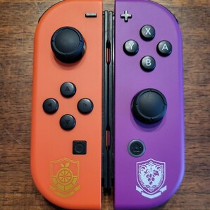 Nintendo Switch　ジョイコン　動作確認済　バイオレッドスカーレッド　カスタム品