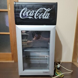 Haier ハイアール 非売品 完動品 コカ・コーラ 冷蔵庫 ショーケース LEDライト 100V JR-CC25A 2013年製 動作品の画像1
