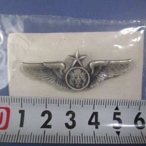 #3247 米軍シニアエアクルーウィングバッチ ミニ サイズ：1.7x5cmの画像1