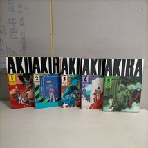 【オール初版】AKIRA 大友克洋 全6巻中5巻 講談社ヤングマガジン KCデラックス ▽古本/天地小口等劣化によるヤケシミ有/状態は写真で確認を_画像1