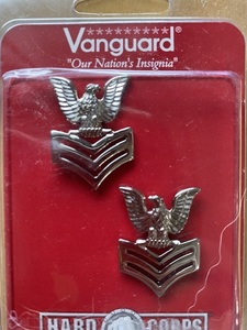 ☆US NAVY放出品 VANGUARD ピンバッチ　鷲　アメリカ海軍