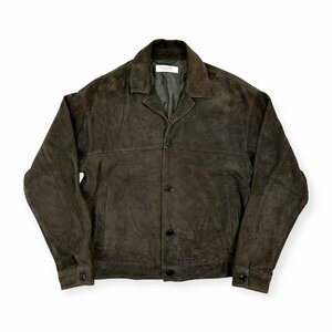 定価44,000円◆BEAUTY&YOUTH UNITED ARROWS ユナイテッドアローズ 山羊革 ゴートスウェード オープンカラー ブルゾン ジャケット S/メンズ