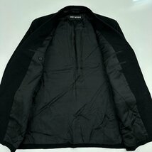 ISSEY MIYAKE MEN イッセイミヤケ ウール テーラードジャケット サイズ2/ブラック 黒/メンズ 日本製 モード_画像5