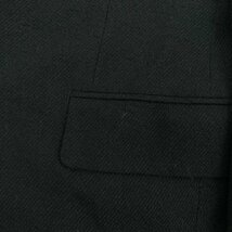 ISSEY MIYAKE MEN イッセイミヤケ ウール テーラードジャケット サイズ2/ブラック 黒/メンズ 日本製 モード_画像3