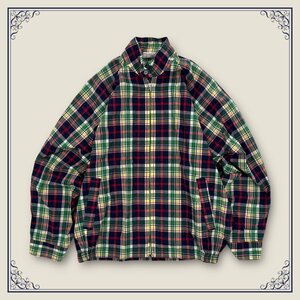 希少!!レア!!◆60s 70s ビンテージ◆ミキハウス メンズ miki HOUSE COLLECTION HOMME スイングトップ ドリズラージャケット チェック M