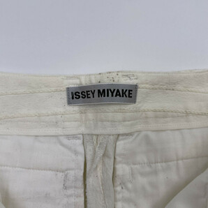 ISSEY MIYAKE イッセイミヤケ ストレッチ ストライプ スラックス パンツ 銀タグ サイズ 1の画像7