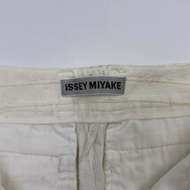 ISSEY MIYAKE イッセイミヤケ ストレッチ ストライプ スラックス パンツ 銀タグ サイズ 1_画像7