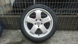 無限M5 アルミホイール 17インチ　17×7JJ ＋53 5H　4本セット