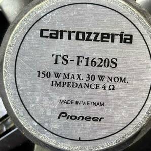 z_パイオニアcarrozzeria カロッツェリア TS-F1620S 16㎝ スピーカー 2個セットの画像7