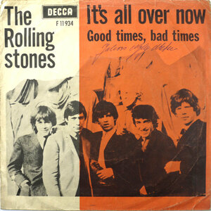 EXPORT! ROLLING STONES[IT'S ALL OVER NOW]UK ORG! ローリングストーンズ