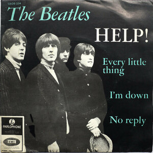 7 BEATLES[HELP!]デンマークORG!