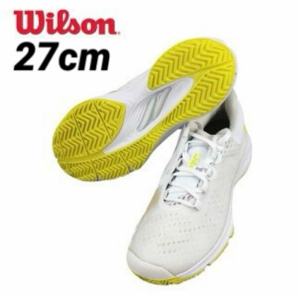 未使用品 Wilson ウイルソン テニスシューズ メンズ KAOS3.0 ケイオス 27cm