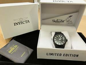 14364 INVICTA インビクタ 24972 スヌーピー ブラック 自動巻 ユニセック ※説明と画像をご確認下さい