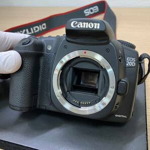 14586 中古良品 Canon EOS 20D ボディ バッテリー2 充電器無し ※説明と画像をご確認下さいの画像3