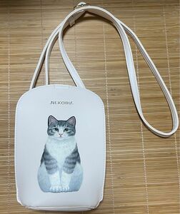 値下げ不可 フェリシモ　猫部　スマホショルダー　しまむら　ネコ