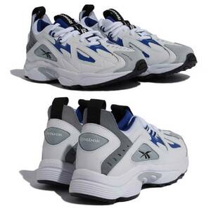 リーボック 28cm DMX シリーズ 1200 LT ホワイト コバルト グレー Reebok DMX SERIES 1200 LT