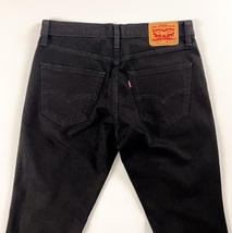 リーバイス W34 511 スリム ストレート デニムパンツ ダメージ加工 ブラック Levi’ｓ SLIM ジッパーフライ ストレッチ 045115317_画像8