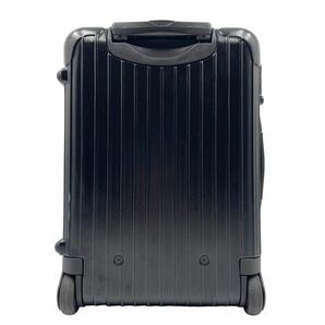 1円【美品 入手困難品】RIMOWA リモワ スーツケース キャリーケース トラベルバッグ 機内持ち込み可 ブラック 黒 出張 ビジネス TASロックの画像4