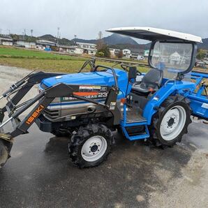 イセキ ミニローダ付き トラクター TG233(23馬力) 極上機 山口県発 農くる の画像1