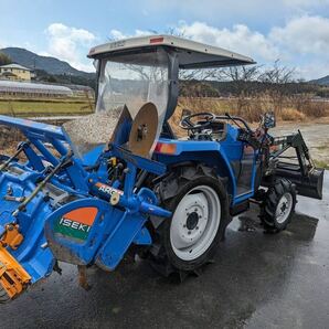 イセキ ミニローダ付き トラクター TG233(23馬力) 極上機 山口県発 農くる の画像4