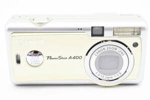 ★良品★キャノン Canon PowerShot A400 グリーン コンパクトデジタルカメラ L198#2465