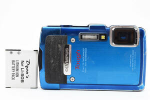 ★良品★オリンパス OLYMPUS STYLUS TG-835 Tough ブルー コンパクトデジタルカメラ L898#2488
