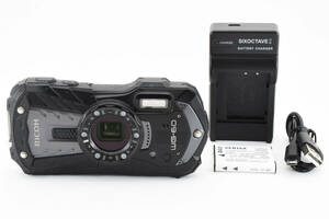 ★極上品★リコー RICOH WG-60 ブラック コンパクトデジタルカメラ L1500#2518